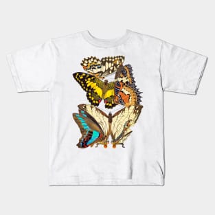 Butterflies Watercolor #6 Kids T-Shirt